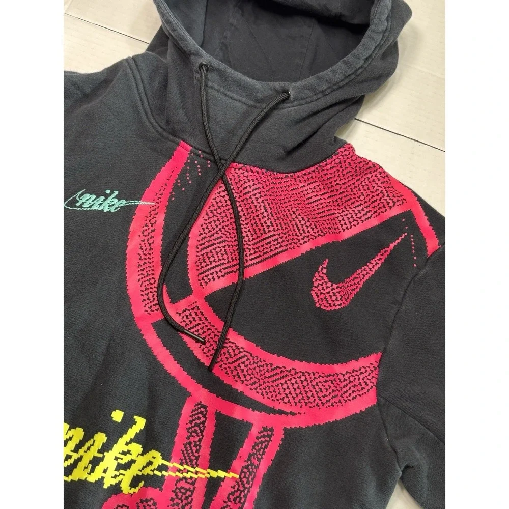 Nike‎ Sportswear Peace Graphic Hoodie CI3132-010 Black Multi Men's Small